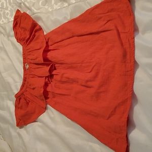 Off the shoulder blouse